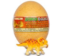 Safari Ltd. Dino Dana Baby Triceratops in Egg Figurine - 4.5"" Dinosaur Egg - Educational Toy for Boys Girls and Kids Ages 3+