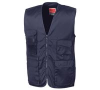 Safari Waistcoat Jacket Result Navy M
