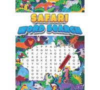 Safari Word Search: African Safari Word Search Puzzle Book for Adults