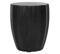 Safavieh Modern Ceramic Outdoor Accent Table, in Black