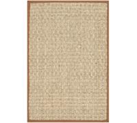 Safavieh Natural Fiber Collection NF114B - Alfombra Decorativa de Pasto Marino de 2 x 3 pies, Color marrón