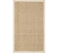 Safavieh Natural Fiber Collection Runner Rug - 2'6" x 6', Natural & Beige, Border Basketweave Seagrass Design, Easy Care, Ideal for High Traffic Areas in Living Room, Bedroom (NF114A)