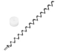 SafBbcue 23 Inch Auger Repair Kit for Traeger Pro Series 34, Shaft & Bushing Stops Jamming - Pellet Grill Replacement Parts for Traeger Grill Accessories