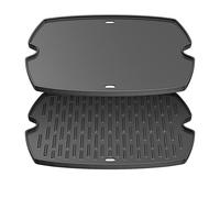 Safbbcue 7582 17" Cast Iron Cooking Griddle for Weber Q1000 Q1200 Q1400 Q100 Q120 Q140 Series GS4 Grills, Griddle Plate for Weber 50060001 50060301 386001 386002 Grill, Replaces Grate #7644#65810