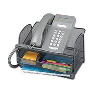 SAFCO Onyx Mesh Telephone Stand - Black
