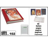 SAFE 102 Stockbook Retro 60 white pages