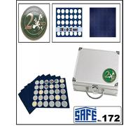 2-EURO-Coin Case Smart 6x 6334SP Look 1-172 For 180 Coins in Coin Capsules 26