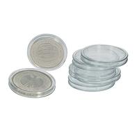 SAFE 25 x Coin Capsules 33 mm / Ideal for Medals - Coins - Investment Coins - 20 Swiss Franeks - 20 Mark GDR - 3 Mark German Empire - Krugerrand 1 Ounce Gold - 50$ Dollar Gold American Eagle