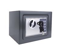 Safe 4.6 L Fireproof Waterproof Money Box Secure Digital Steel Safe Electronic High Security Home Office Money Safety Box Gray