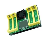 Safe 4 Slot Battery Tester with Reverse Protections and Efficient Cooling for Accurate Measurement on Batteries Tester