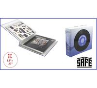 Safe 444 Vinyl Record Album With 16 Sleeves 33"
