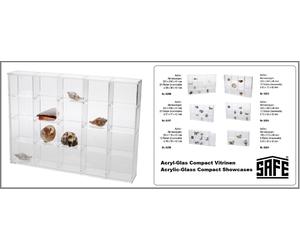 SAFE 5257 Acrylic Display Collection Vitrine Shells 20x57x42mm