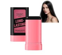 Safe and Convenient Hair Colour Stick, 2 in 1 Instant Black Hair Colour Dye for Gray Coverage Root Touch-Up,Portable Temporary Hair Concealer Stick with Comb