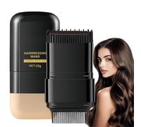 Safe and Convenient Hair Dye Comb,Hair Colour Stick,2 in 1 Hair Concealer,Waterproof Sweat-Proof Root Touch Up Dye,Hair Dye for Grey Hair Cover Up,Even&Effective,Compact&Portable(Black Brown)