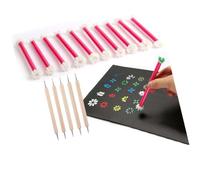 Safe and Gentle Silicone Flower Stamp Tools for Kids Artwork Encourages Creativity and Fine Motor Skills Development Artistic Floral Stamps Set Art Painting Safe Silicone with Various Patterns Ideal