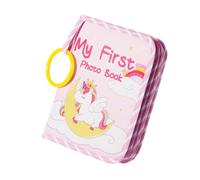 Safe and Soft Children's Cloth Photo Album Baby Cloth Album for Capturing Baby Special Moment and Adventures Washable Photo Book