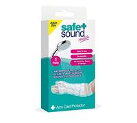 Safe and Sound Arm Cast Protector, Reusable Waterproof Protector for Casts, Post-Surgery Wounds and Dressings, 1 Per Pack