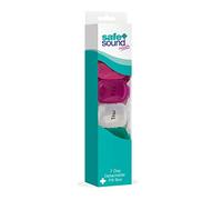 Safe and Sound Push-tab Opening 7 Day Multi-coloured Detachable Large Pill Boxes