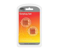 Safe and Sound Travel Ear Plugs with Pod 2 Pairs, 4 cm, Orange