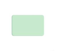 Safe and Stylish Diatomaceous Earth Bath Mat, Fast Drying Non Slip Foot Pad for Moisture Control (green)