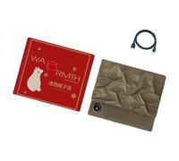 Safe Anti Explosions Electric Heating Pad with Temperature Control Digital Screen USB Rechargeable Soft Portable Design Explosions Proof
