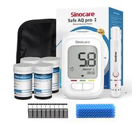 Safe AQ pro I Blood Sugar Monitor with 100 Strips & Lans-Ketone Test Remind