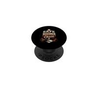 Safe At Home Through Christ Baseball Faith Phil 4 13 PopSockets Adhesive PopGrip