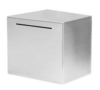 Safe Bank Made of Stainless Steel, Safe Box Money Savings Bank for Kids, Can Only Save Piggy Bank That Can't Be Removed