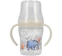 Safe Bottle for Learning to Drink, with Handles, Anti-Colic, Silicone Non-Spill Teat (Disney Winnie the Pooh B, 150, Millilitres)