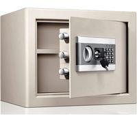Safe Box, Electronic Digital Security Box, Fireproof Safe Box with Digital Combination Lock Safe, Money Box and Deposit Box for Cash Jewelry Home Office Hotel Storage