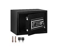 Safe Box, Fingerprint Locks Safe Deposit Box 0.8/1.7/2.1 Cubic Feet Digital Electronic Secret Hidden Piggy Bank for Store Money(0.8 Cubic Feet)