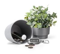 Safe Box Hidden Safe Plastic Flower Pot Money Storage Box Surprise Separable Security Container Stash Safe Box Stash Jars Piggy Bank(A)
