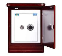 Safe Box，Household Password Wooden Shell Hidden Form Office Security Safes 55CM All Steel Inner Cabinet Can Be Fixed Into The Wall Mechanical Safe Deposit Box safety box