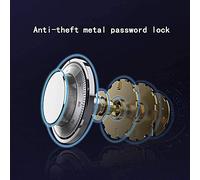 Safe Box,Mechanical Password Safe, Small Fireproof, Waterproof And Anti-theft Invisible Safe, All Steel Boxes Are Buried In The Cash Box,35 X 25 X 25 Cm safety box