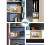 Safe Box,Safe Deposit Box Mini Small Home In-wall Electronic Password Safe Child Girl Adult Creative Piggy Bank Storage Box safety box