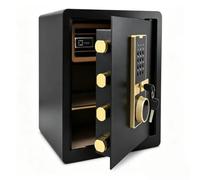 Safe Box, Steel Digital Safe, 3 Layer Home Money Safety Box, 38x31x45cm