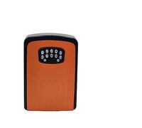 Safe Box, Tuya Smart Home Key Storage Secret Box APP Unlock Security Code Lock Waterproof Wall Mount Safe(Orange A)