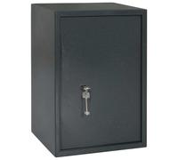 Safe Box with Lock Dark Grey Steel 35 x 31 x 50 cm, Robust Security Cabinet for Document Safe and Money Cabinet, Ideal as a Furniture Safe for Burglary Protection in the Home Office