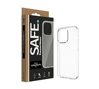 Safe by PanzerGlass™ Coque de protection en TPU pour iPhone 14 Pro - Facile à installer - Compatible sans fil - En plastique transparent et résistant au jaunissement