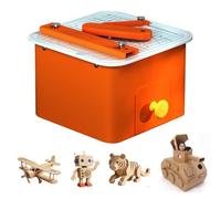 Safe Cardboard Cutter for Kids, Electric Bladeless Saw, Precision Cutting Tool for 4mm Thick Cardboard, STEM DIY Craft for 3D Models & School Projects