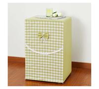 Safe Cover Checkered Pattern Full Cover, Flip-Up Quick Access Dust Cover for Safes/Racks, Multi-Purpose Furniture Protector(Yellow,24x10x30"/60x25x75cm)