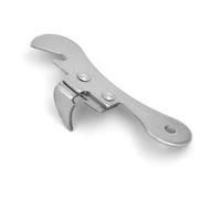 Safe Cut Can Opener for Kitchen, Manual Stainless Steel Can Opener Smooth Edges Side Can Opener Can Punch Bottle Opener for Home