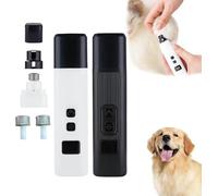 Safe Cut Cat Nail Trimmer, Two Adjustable With 360° Grinding Settings, Low-Vibration Ultra-Quiet Under 40db ＆ Powerful Enough For Thick Claws For All Kinds Pets,2 Mix