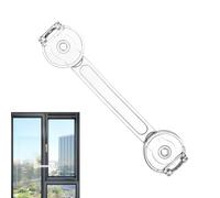 Safe Drawer Locks - Transparent Safety Lock Adhesive Child Cabinet Lock - Multi-Purpose Safety Latch No Drilling Childproofing Strap Lock for Drawers & Oven