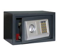 vidaXL Digital Safe with Lock Dark grey 31 x 20 x 20 cm Steel