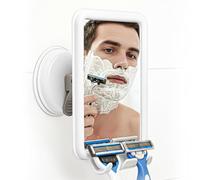 Safe-er-Grip Changing Lifestyles Shower Mirror with 2 Razor Hooks