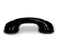 Safe-er-Grip Changing Lifestyles Suction Cup Balance Assist Bar for Bathtubs & Showers; Safety Bathroom Grab Bar Handle, All Black, 12 inches