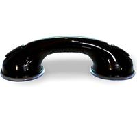 Safe-er-Grip Changing Lifestyles Suction Cup Balance Assist Bar for Bathtubs & Showers; Safety Bathroom Grab Bar Handle, All Black, 12 inches