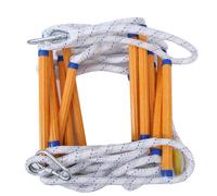 Safe Fire Escape Lad for 2 3 S Balcony Hooked Rope Lad for Home Balcony Railings Treehouse 16FT 5M Emerncy Tool