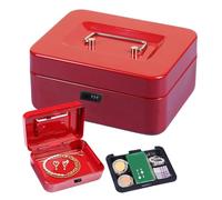 Safe for Travel, Secure Security - Portable Lock - Portable Cash Deposit with Security Code, Travel for Cards, Changes, Jewelry